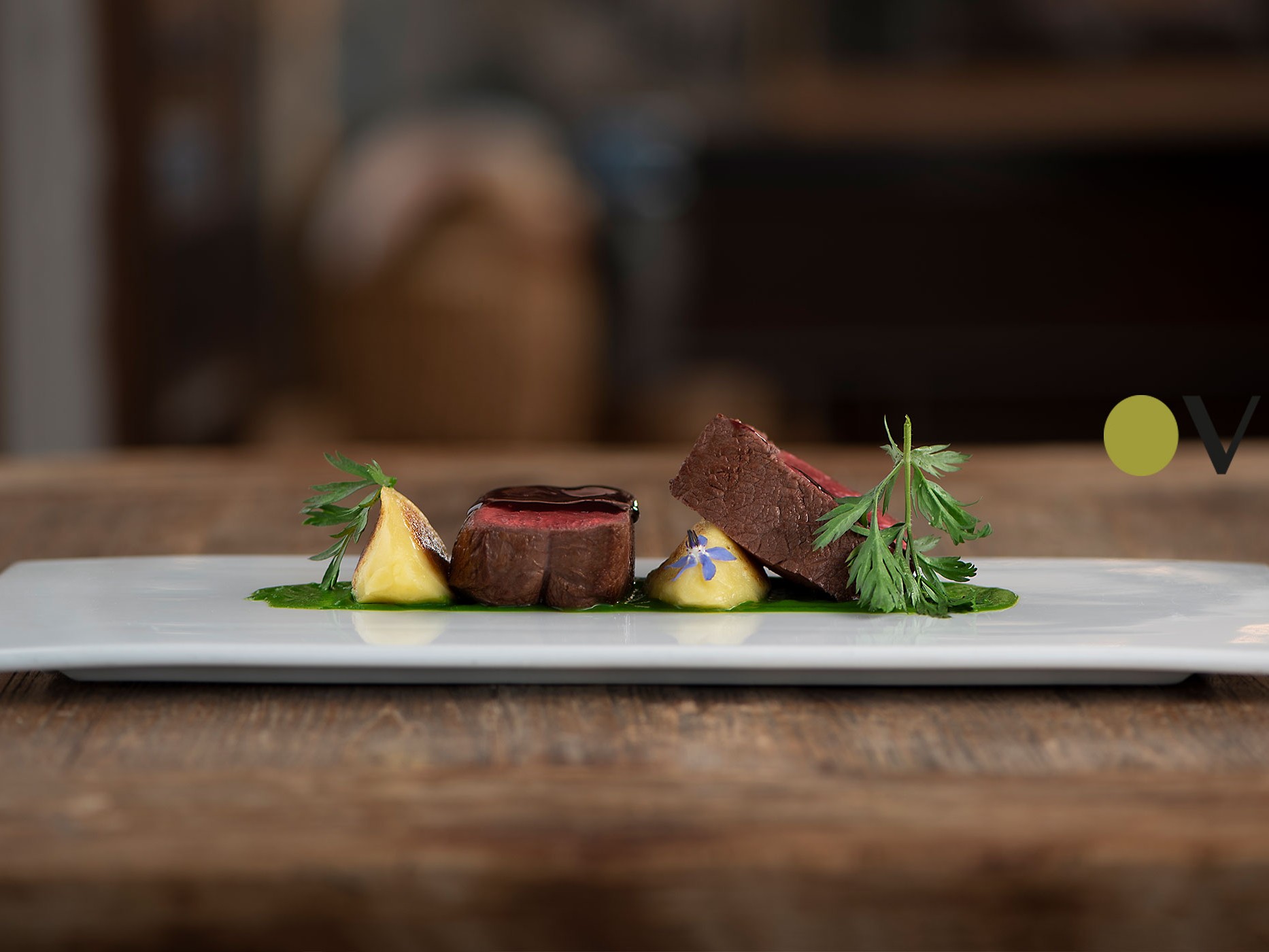 Filet de bœuf d'Andrea Perini avec Guadagnòlo Primus